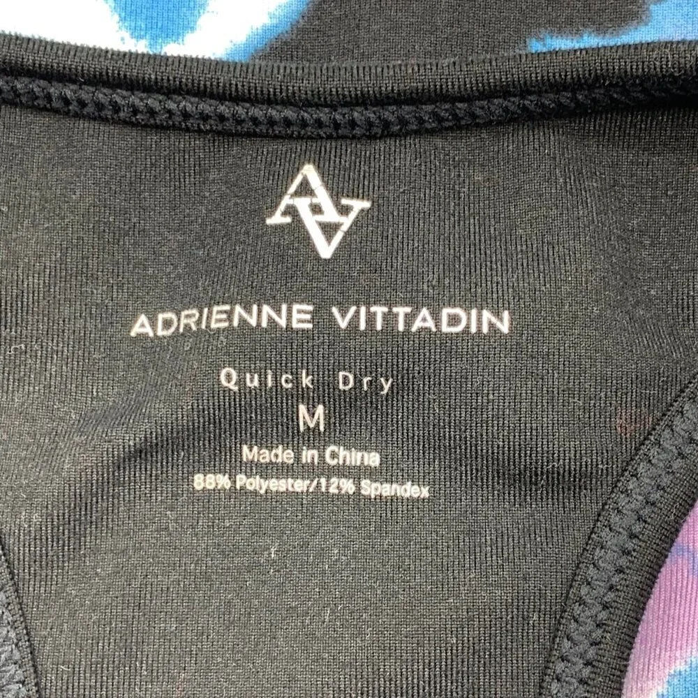 🎉Adrienne Vittadini Black Watercolor Pattern Tank - Picture 4 of 7